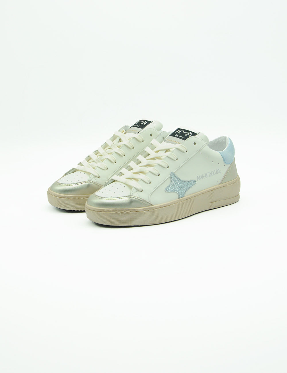 Ama Brand Sneakers White Sky