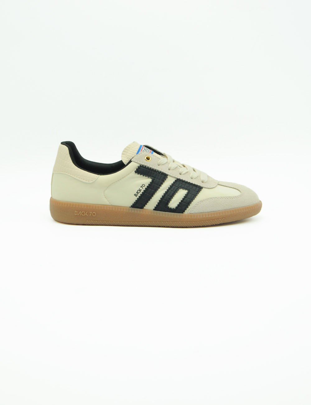 Back 70 Sneakers Ghost Beige Black