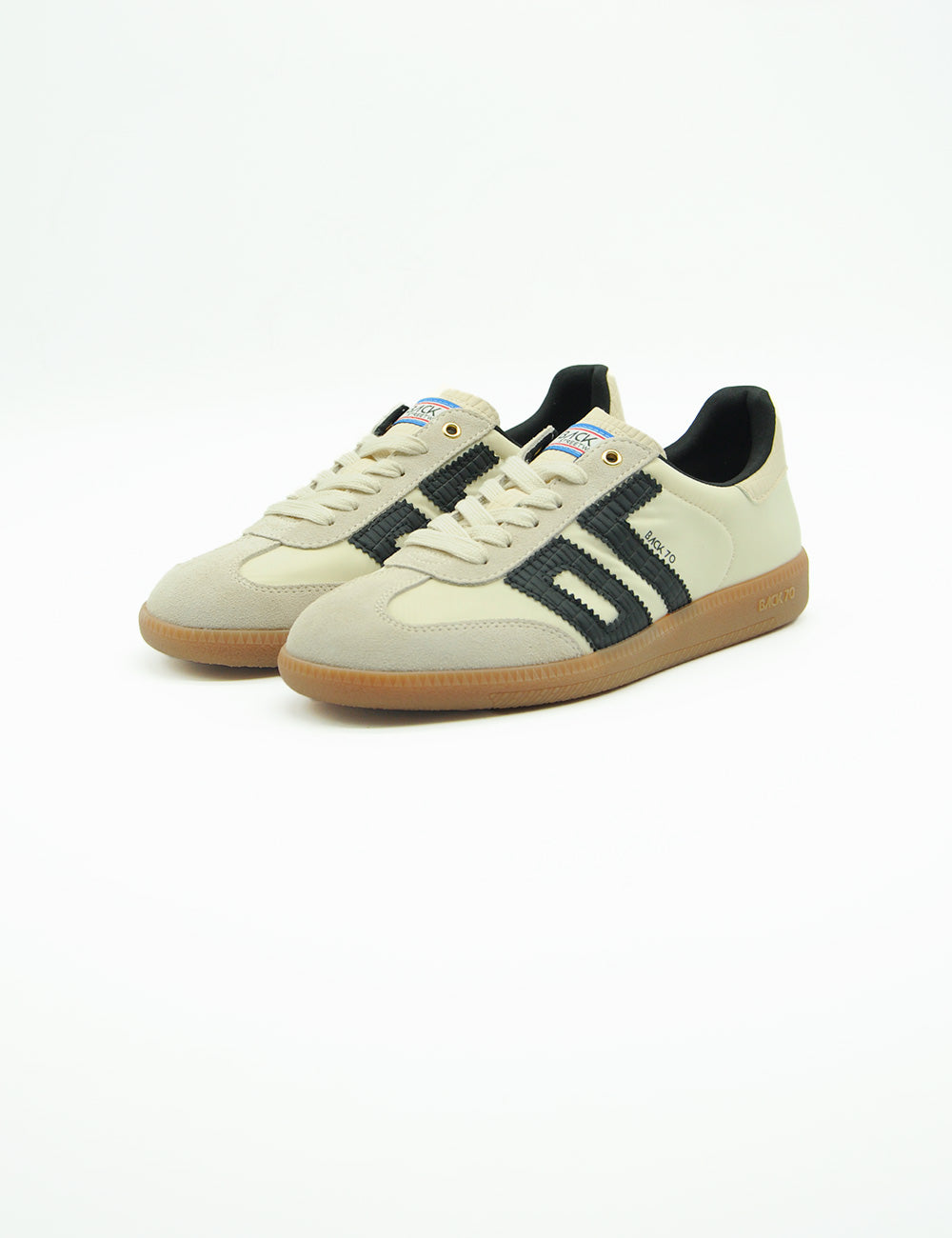 Back 70 Sneakers Ghost Beige Black