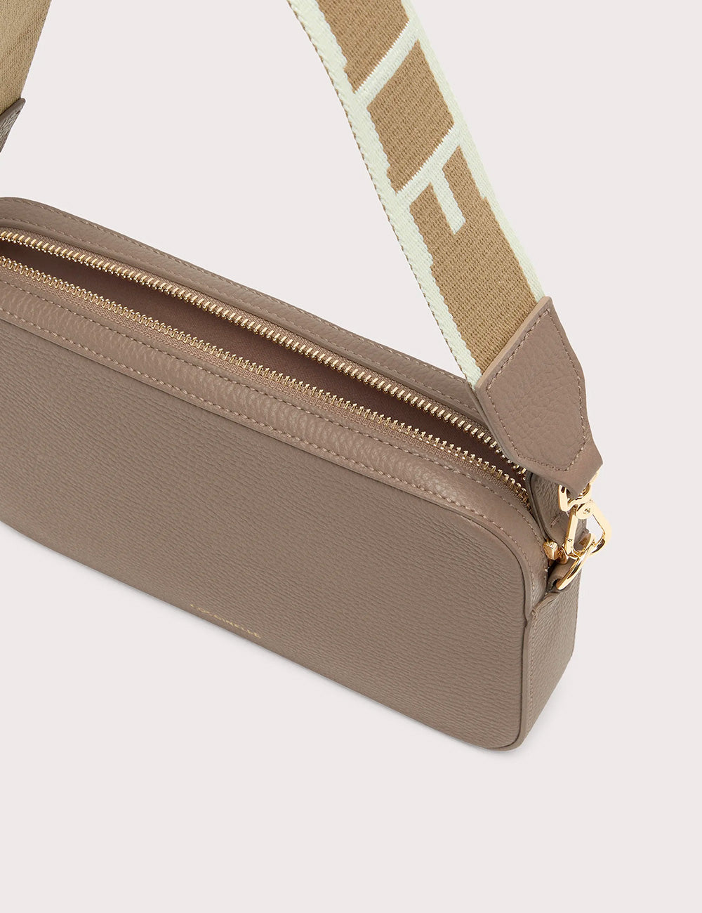 Coccinelle Tracolla Tebe Mini Warm Taupe