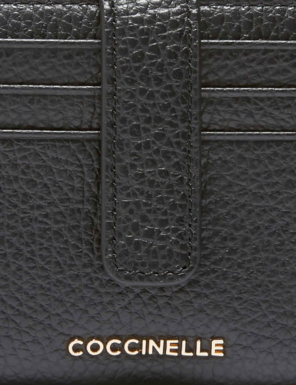 Coccinelle Portafoglio Metallic Soft Small Noir