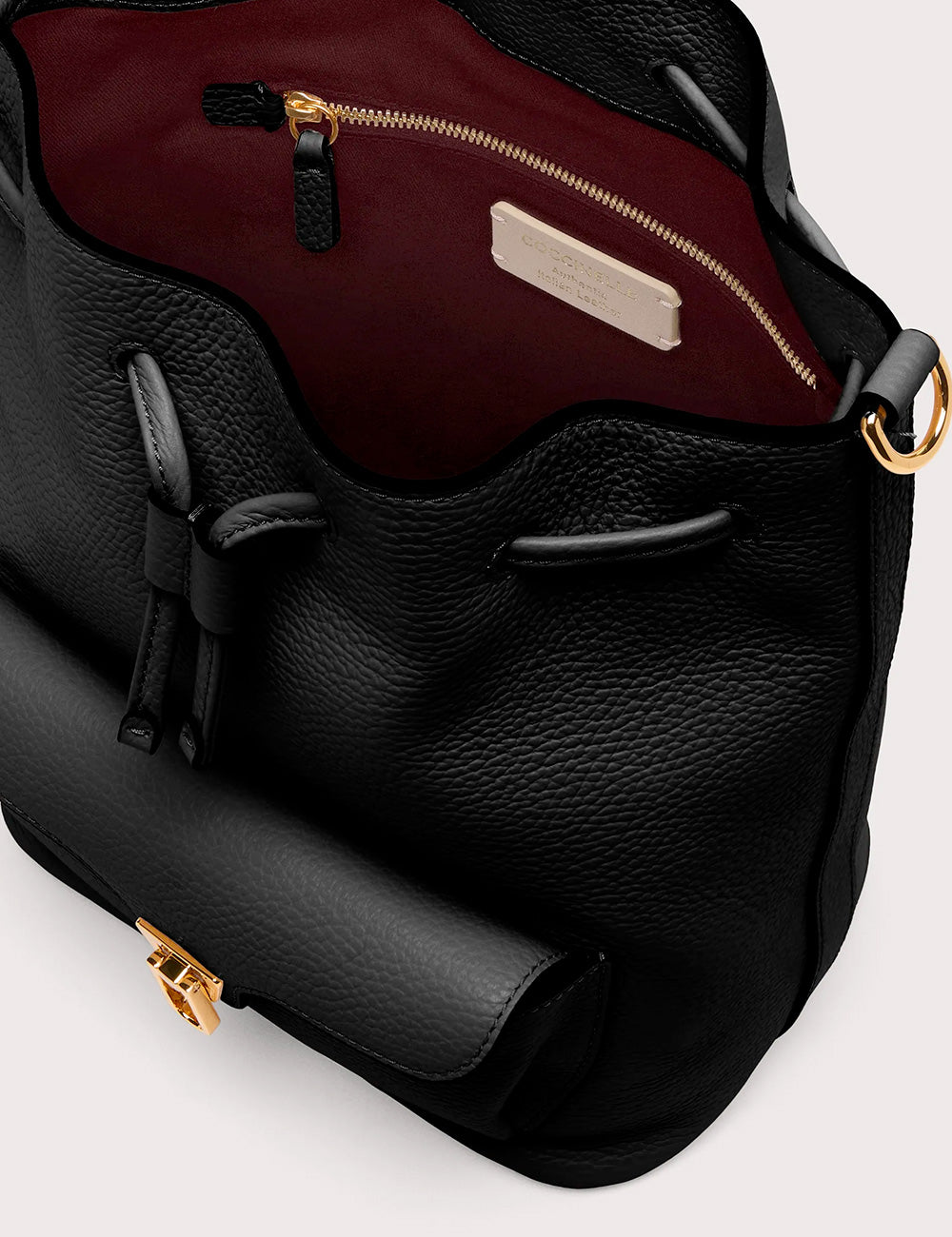 Coccinelle Secchiello Beat Medium Noir