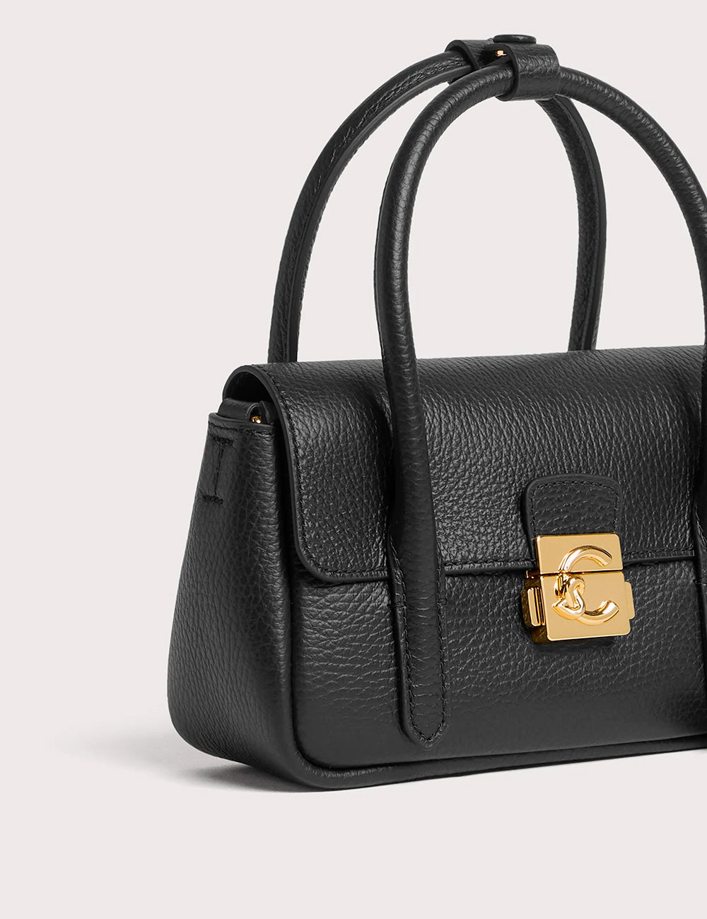 Coccinelle C-Me Lock Mini Noir