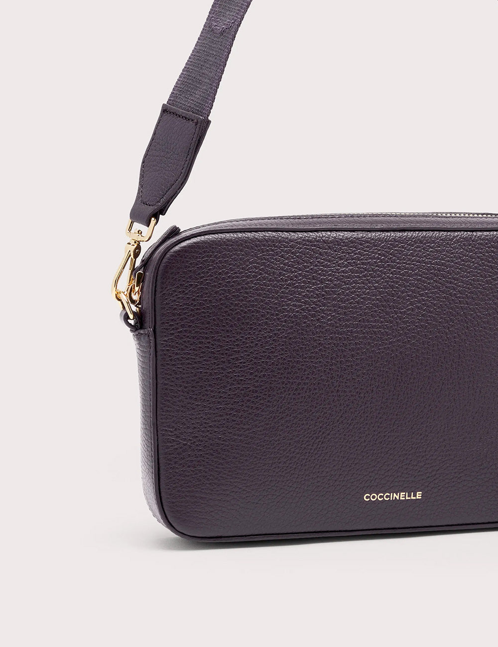 Coccinelle Tracolla Tebe Mini Prune