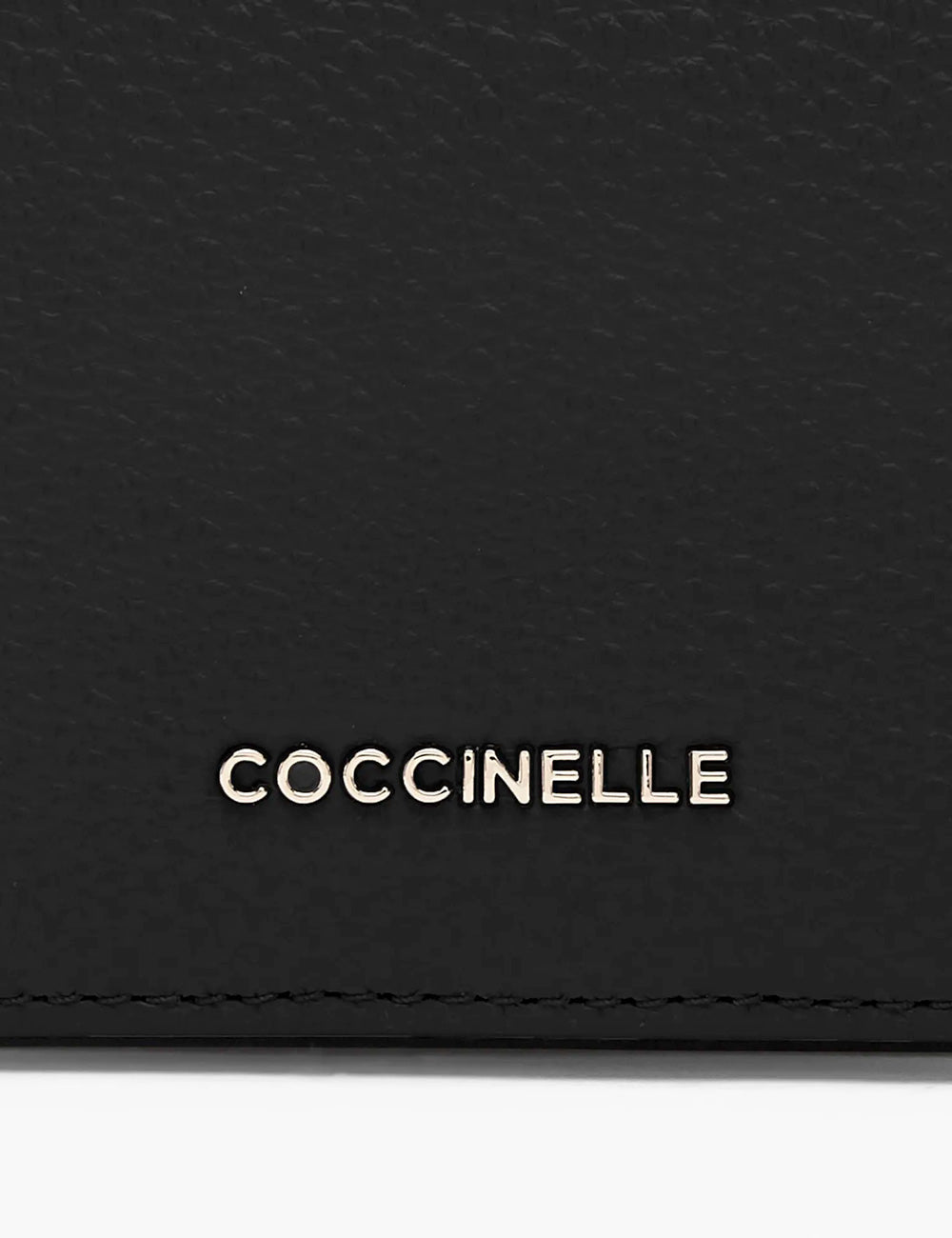 Coccinelle Portafoglio Metallic Soft Noir