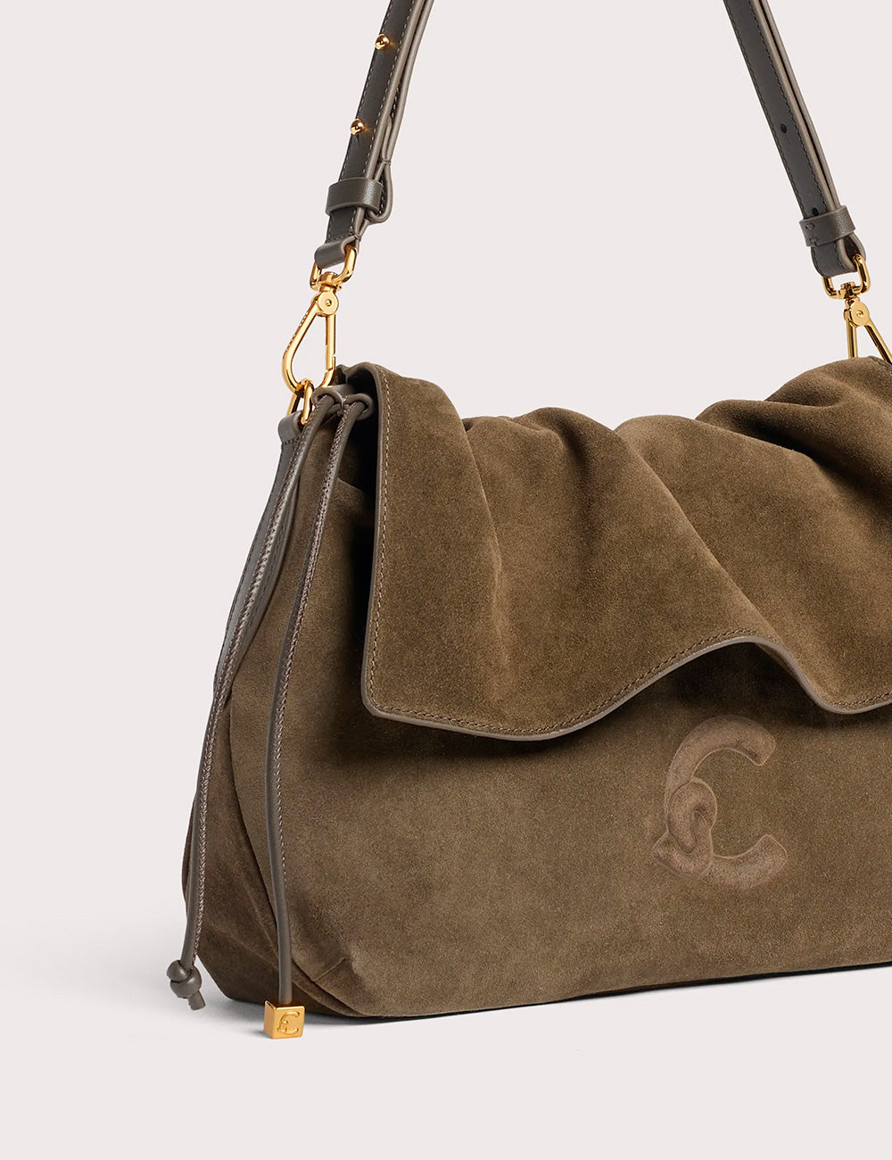 Coccinelle Lidia Suede Small Fango