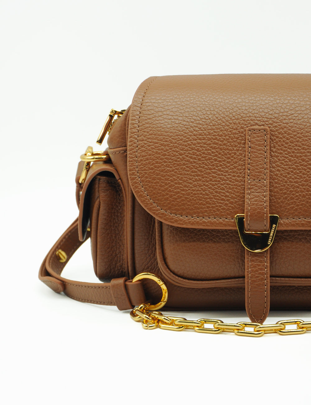 Coccinelle Campus Mini Cognac