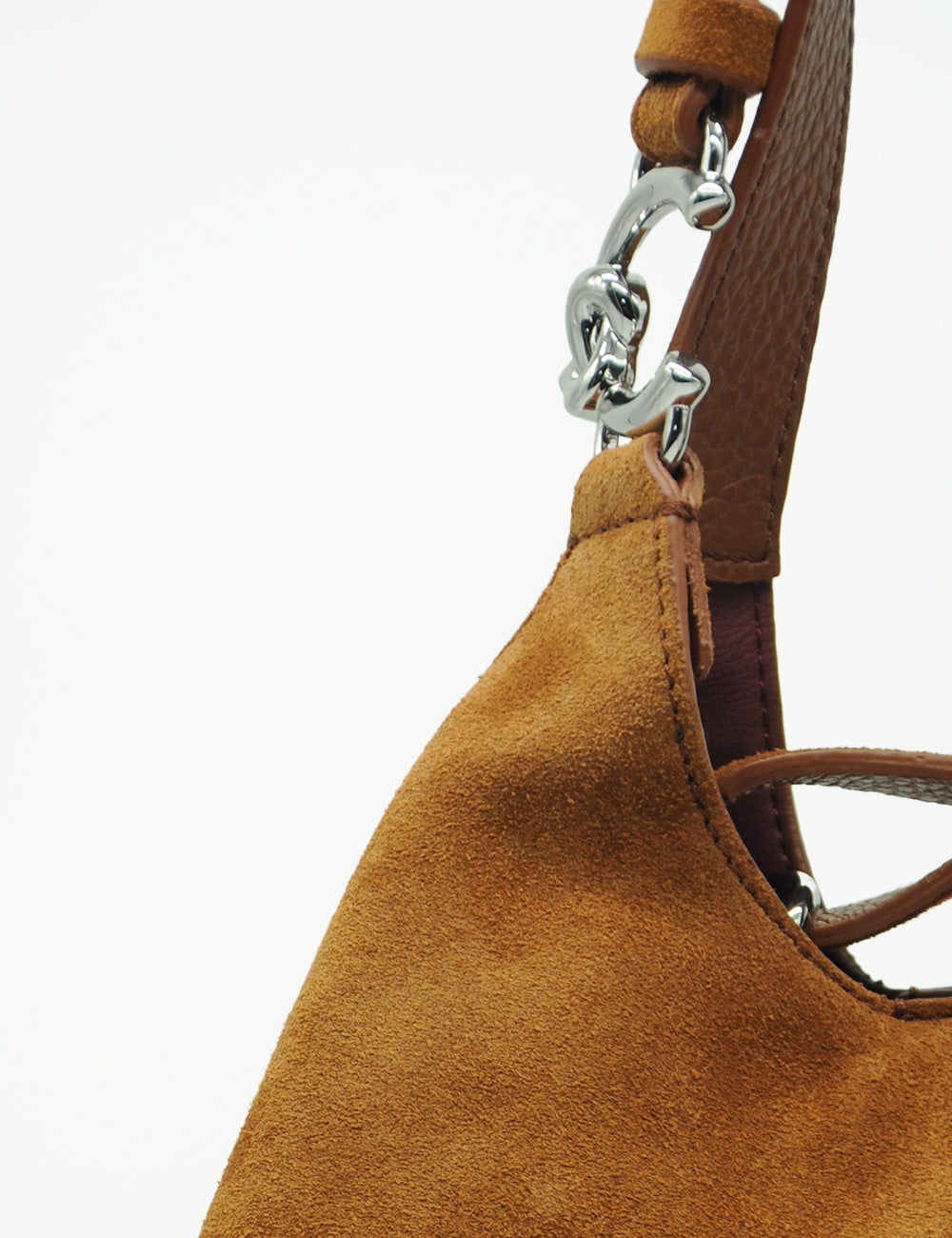 Coccinelle C-Easy Suede Small Cognac