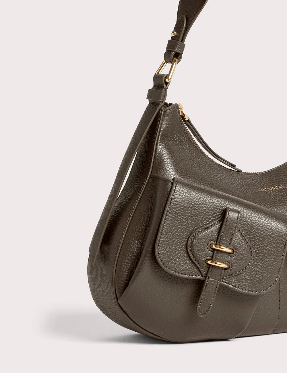 Coccinelle Mavery Pocket Medium Fango