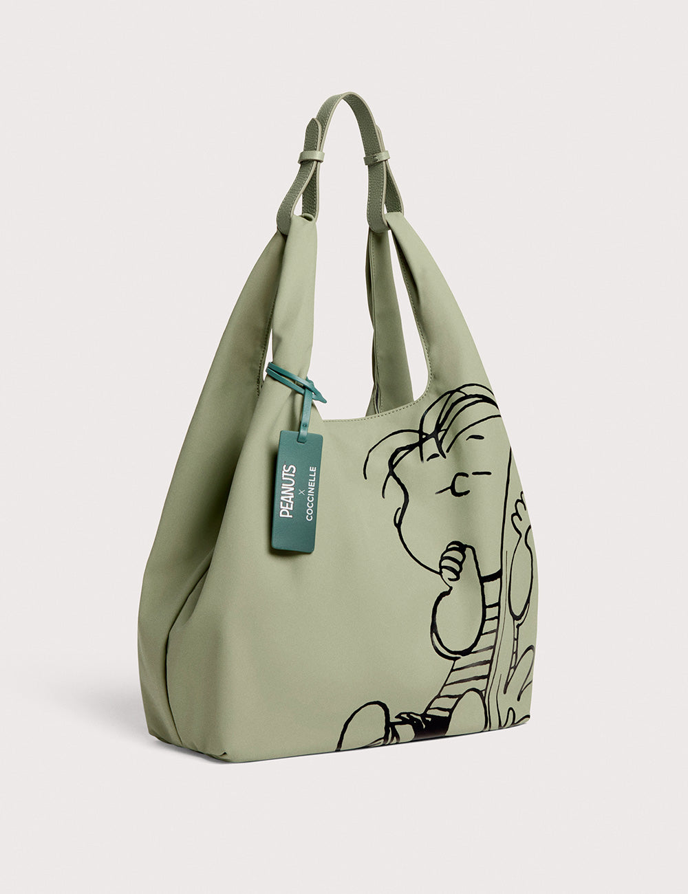 Coccinelle Shopping Peanuts Greenery