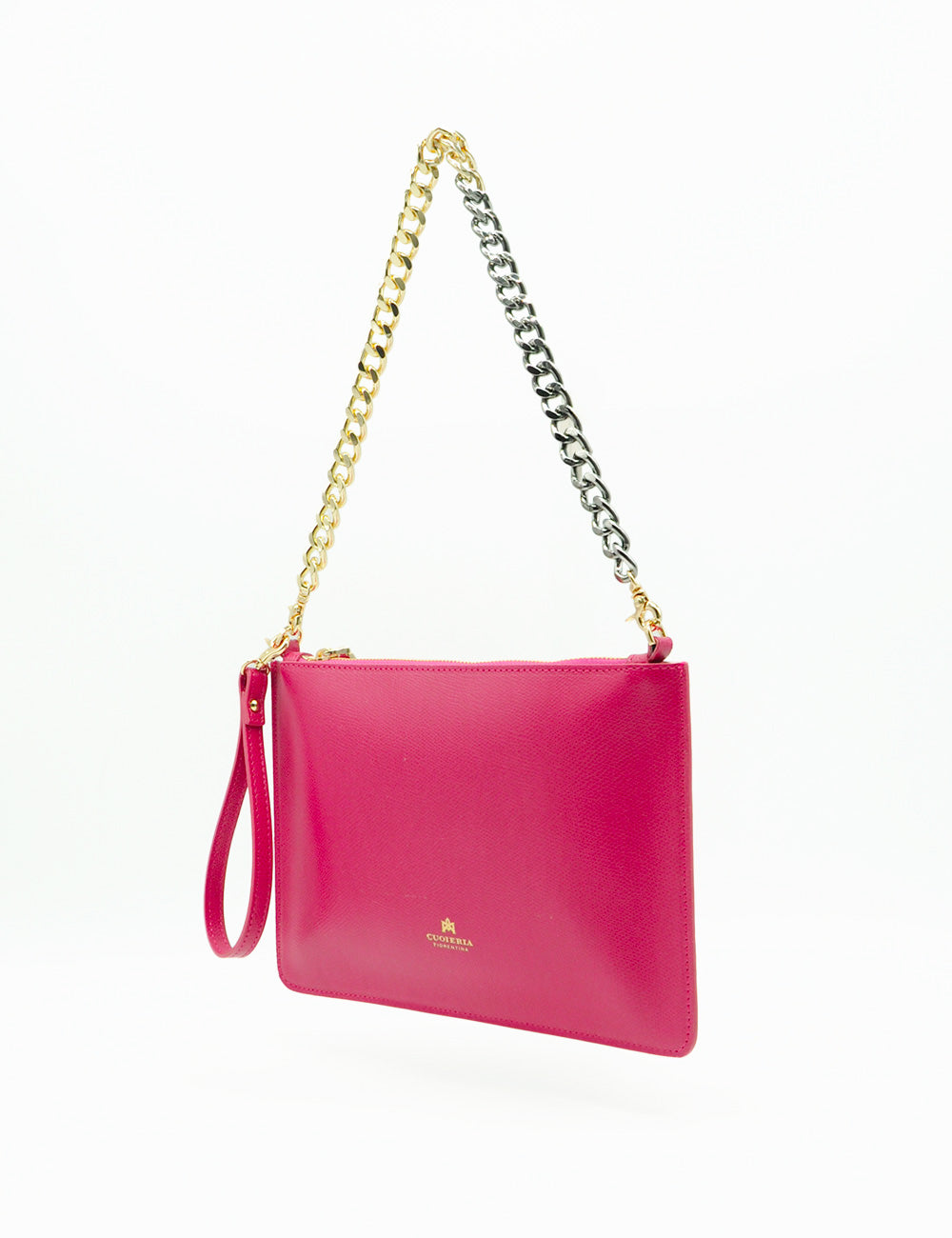 Cuoieria Fiorentina Pochette Alice Fucsia