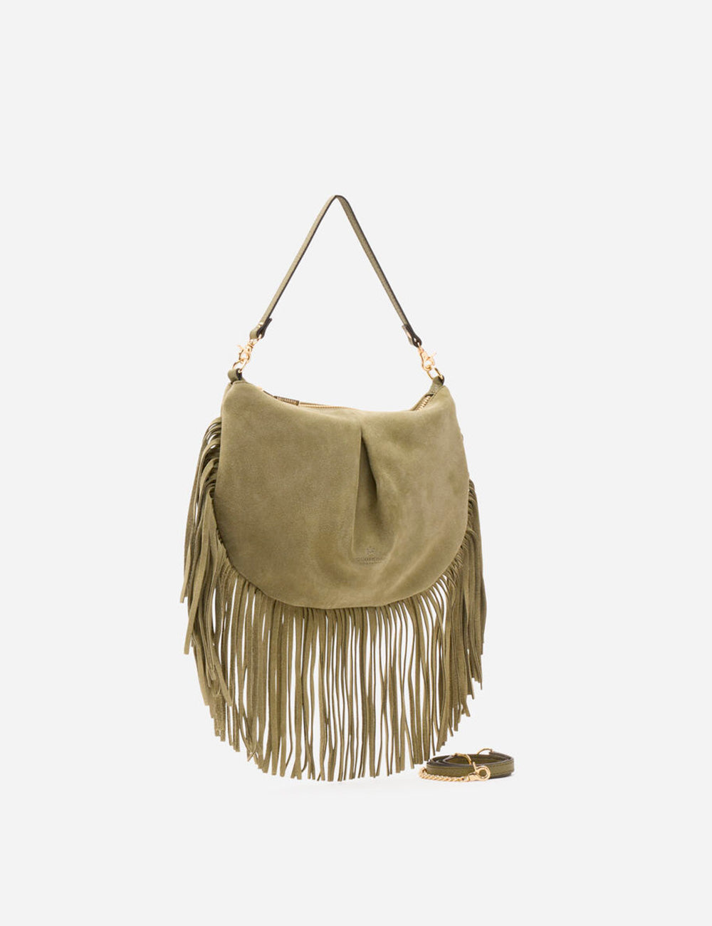 Cuoieria Fiorentina Mini Pouch Emma Folk Bosco