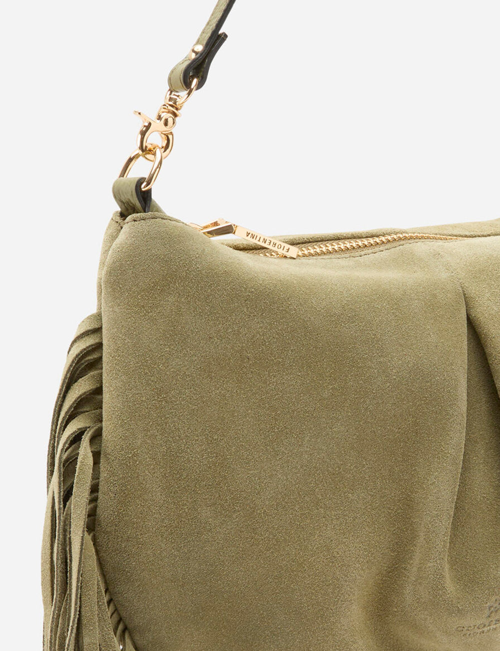 Cuoieria Fiorentina Mini Pouch Emma Folk Bosco