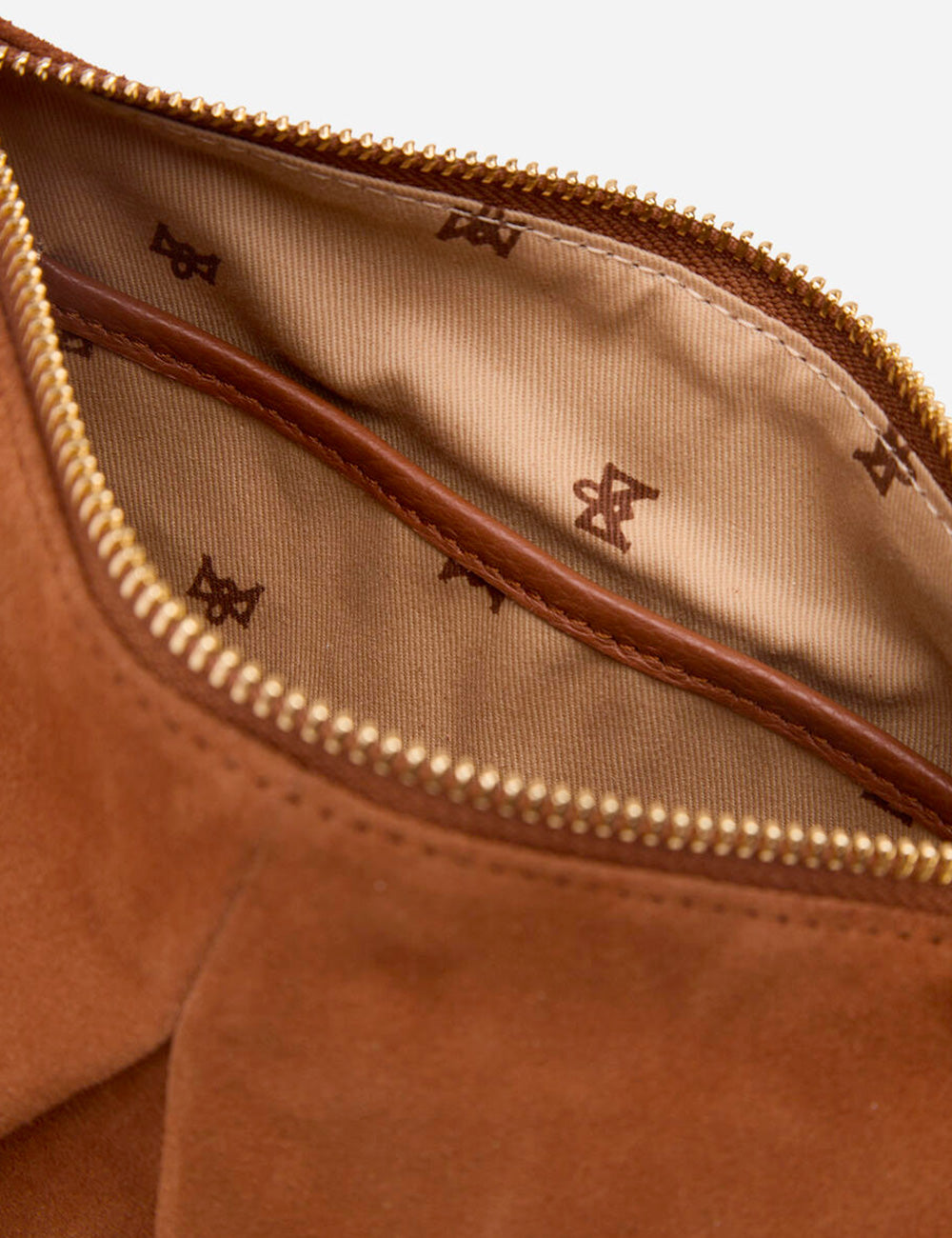 Cuoieria Fiorentina Mini Pouch Emma Folk Caramel