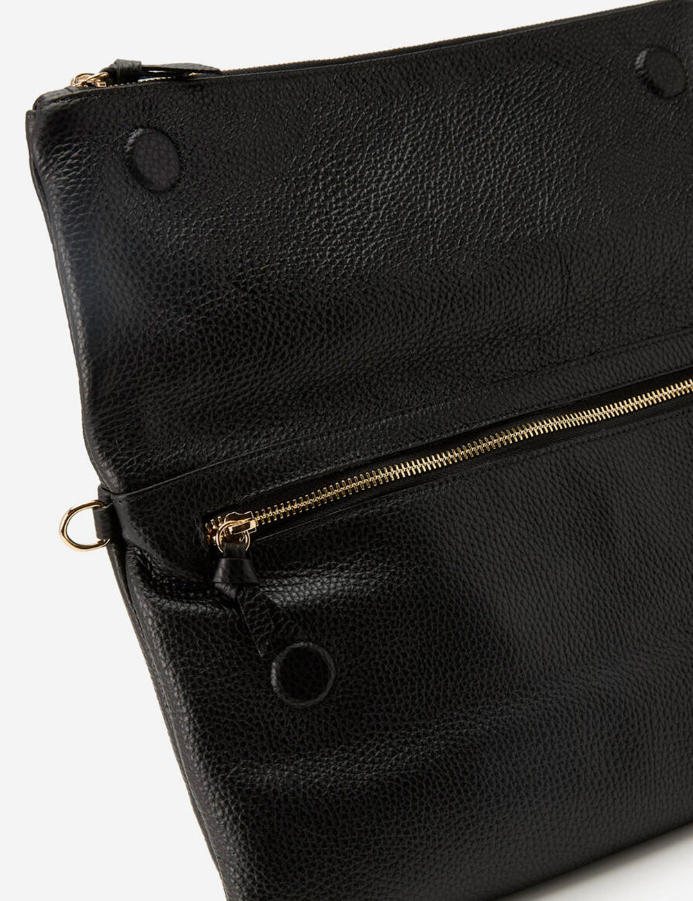 Cuoieria Fiorentina Velvet Flap Bag Nera