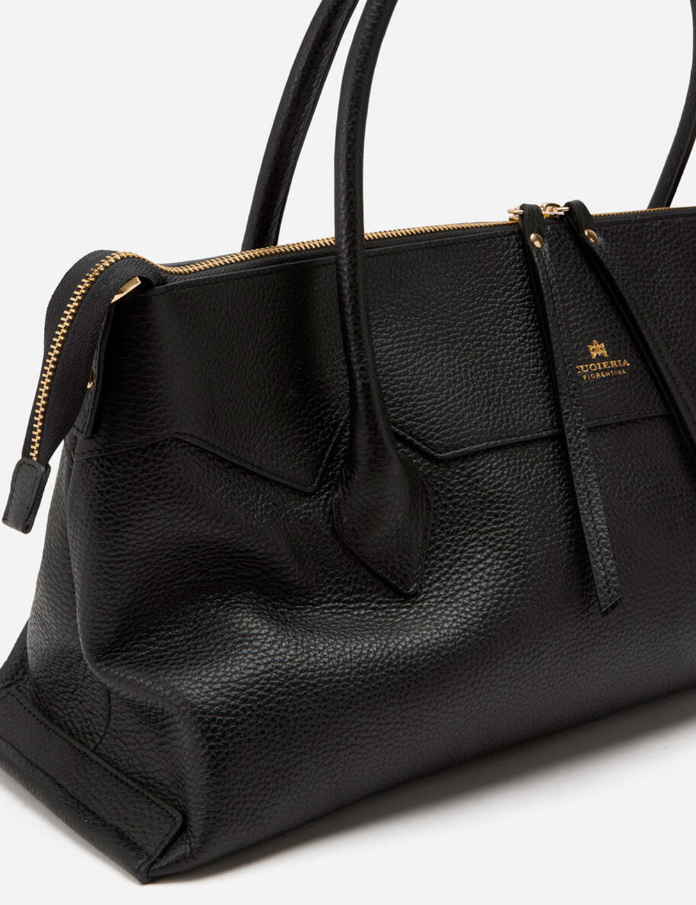 Cuoieria Fiorentina Tote Holly Large Nera