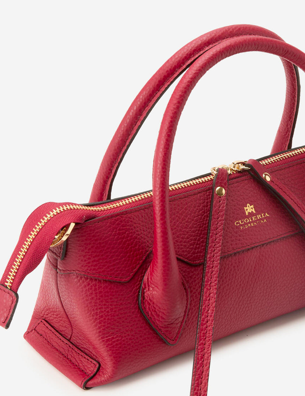 Cuoieria Fiorentina Tote Holly Mini Cherry