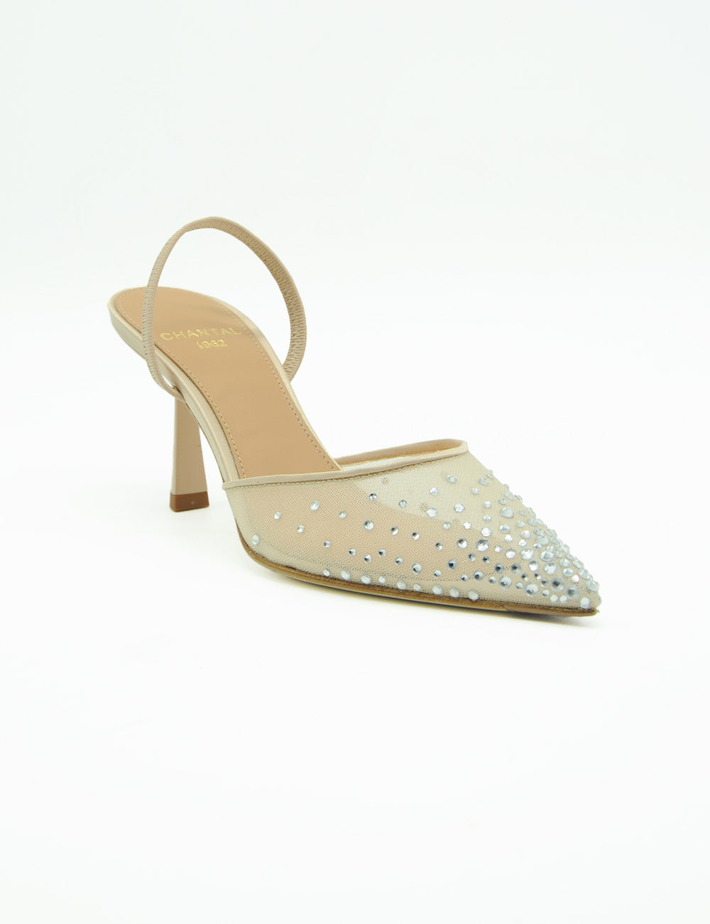 Chantal Décolleté Raso Beige