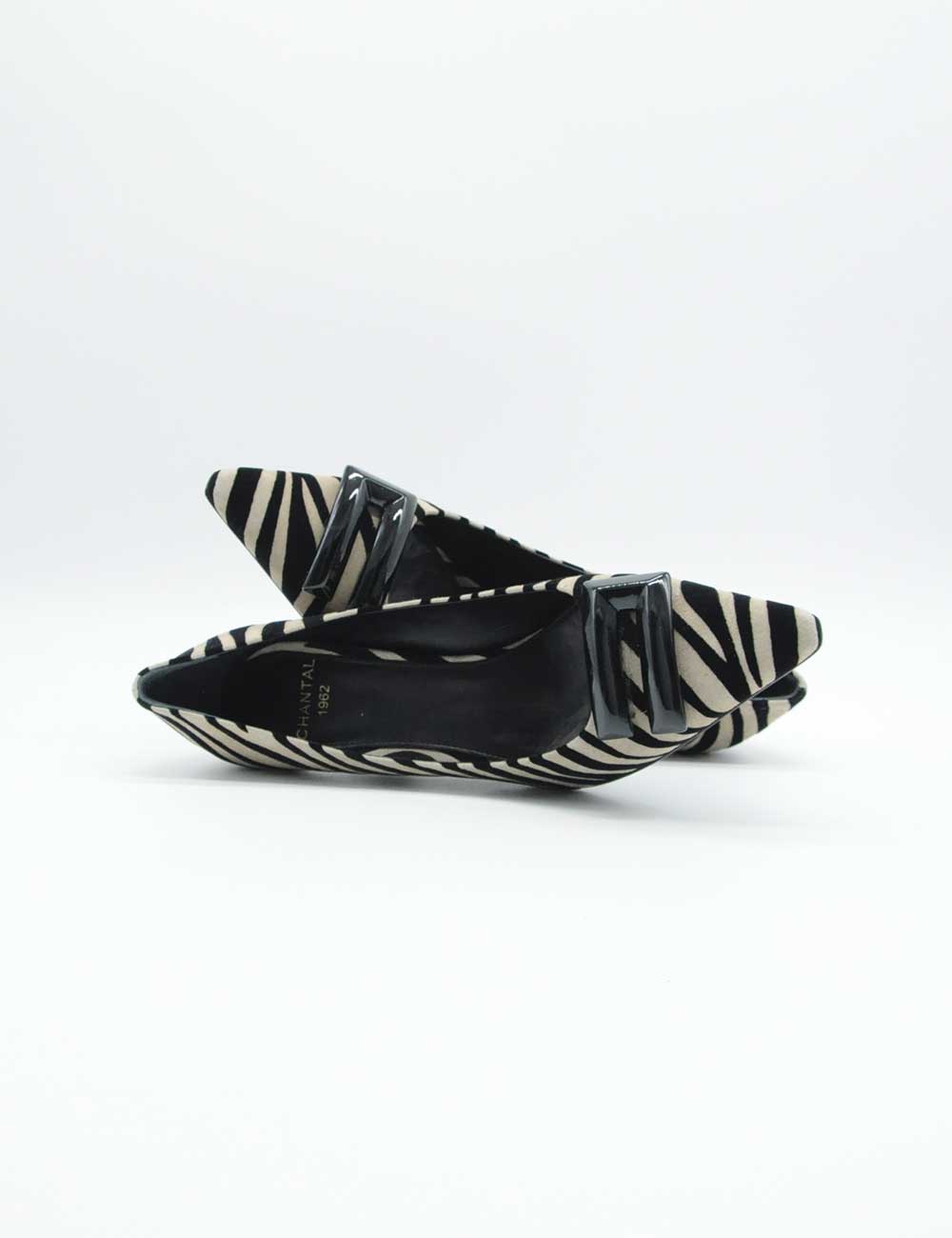 Chantal Décolleté Zebra