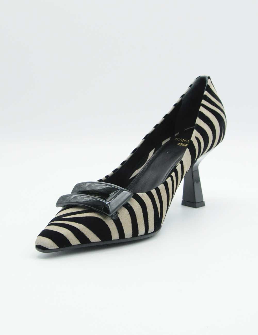 Chantal Décolleté Zebra