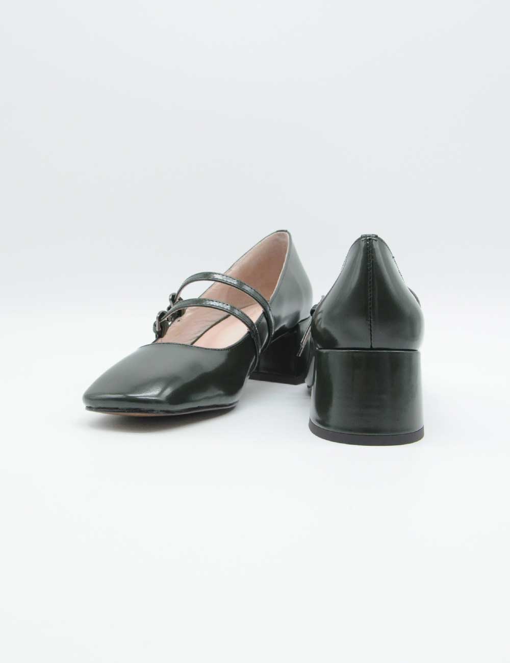 Coccinelle Mary Jane Lea Green