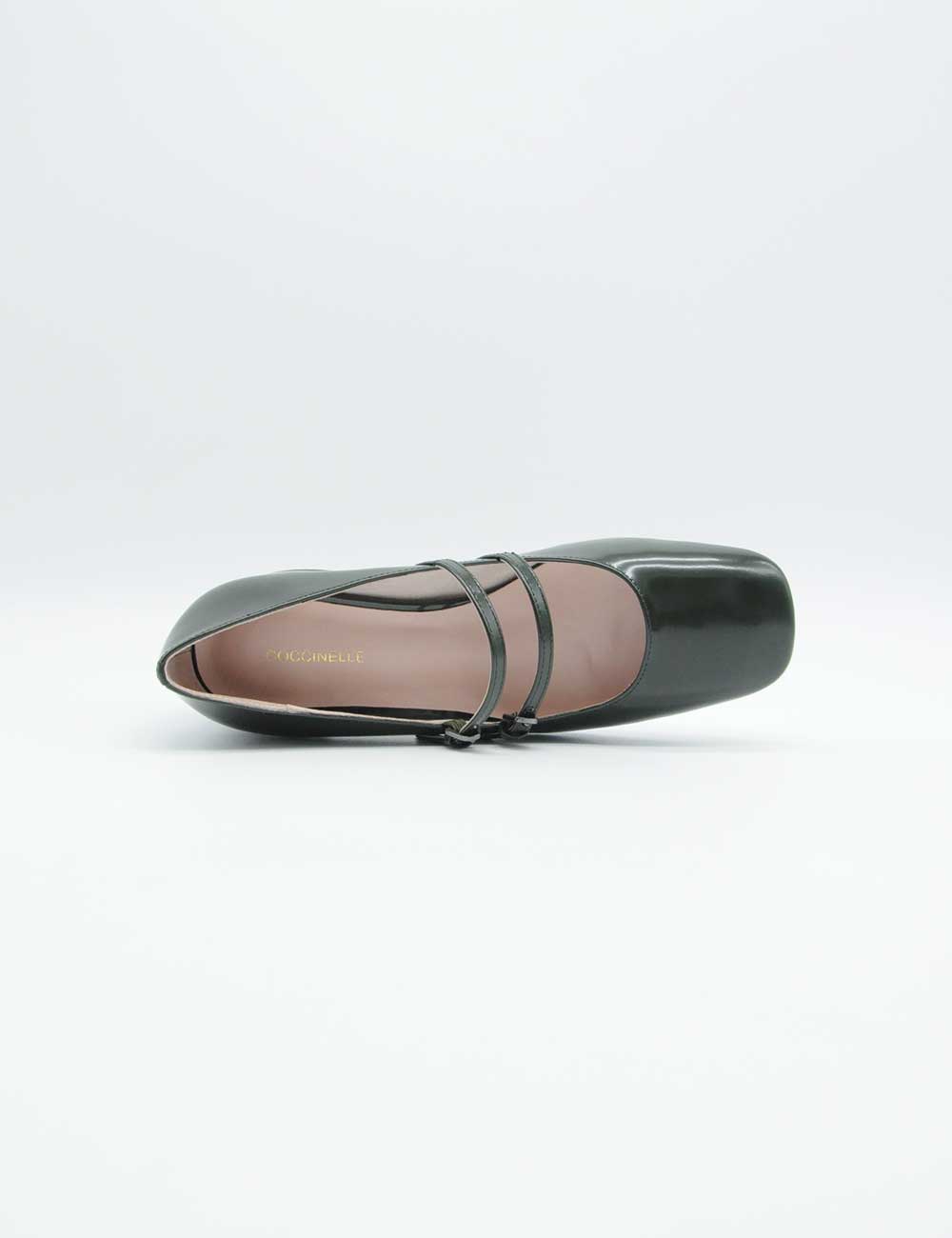 Coccinelle Mary Jane Lea Green