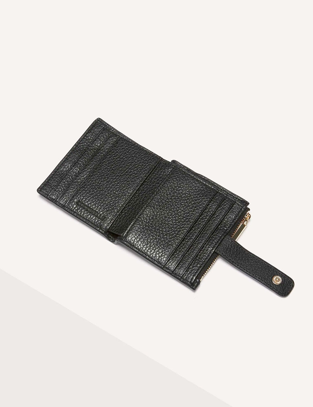 Coccinelle Portafogli Metallic Soft Noir