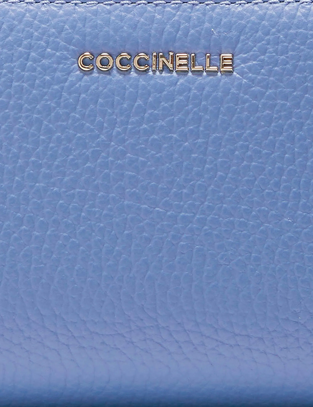Coccinelle Portafogli Metallic Soft Azul