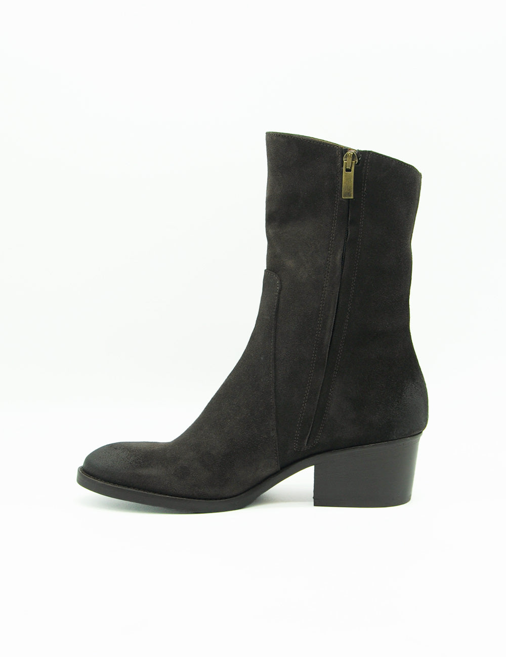 Curiosité Stivaletto Suede Testa Moro