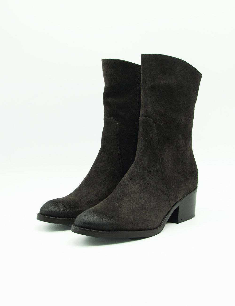 Curiosité Stivaletto Suede Testa Moro