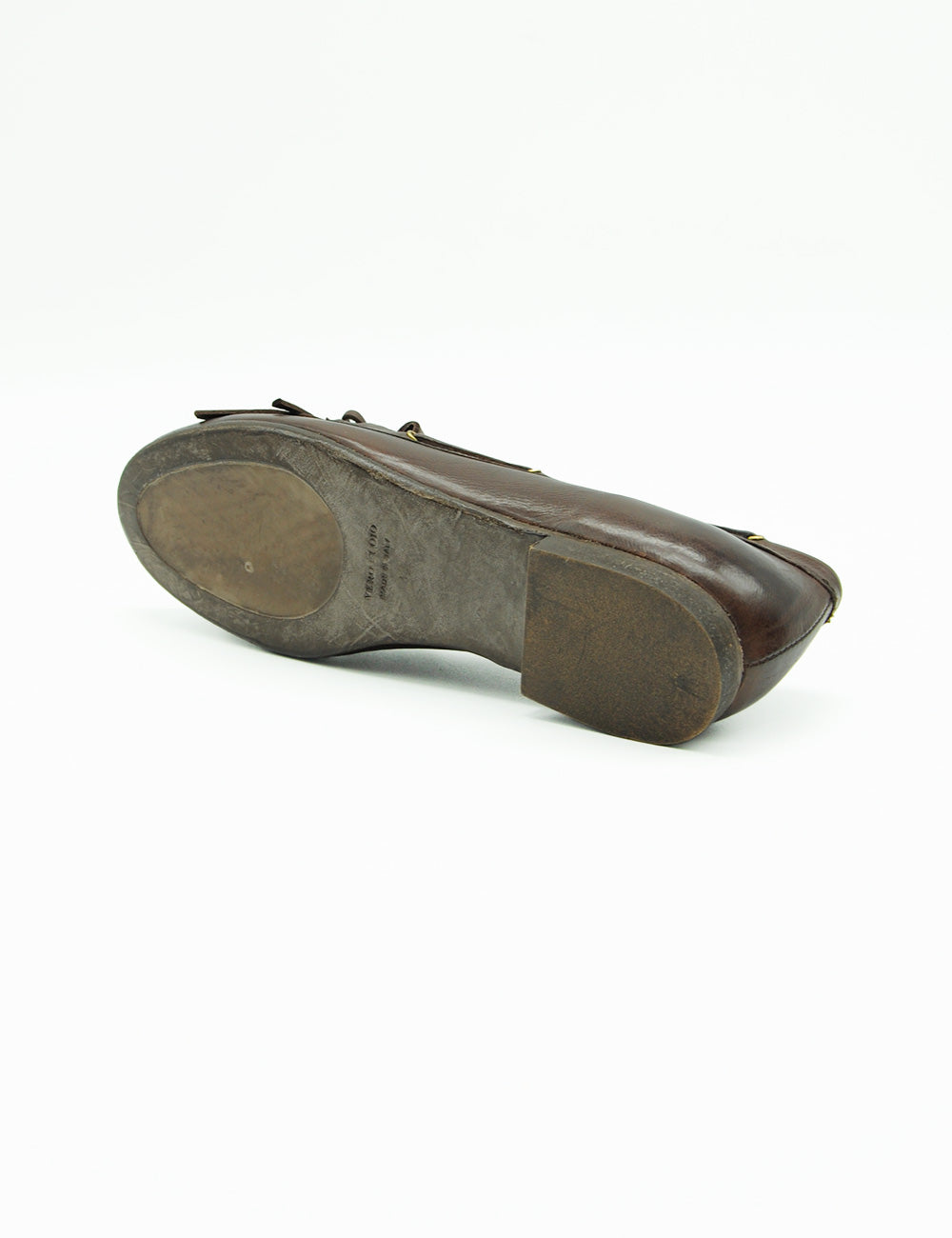 Mocassino Ebano Duccio Del Duca in pelle marrone con design slip-on classico