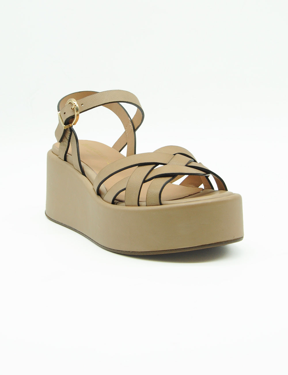 Duccio Del Duca Zeppa Taupe