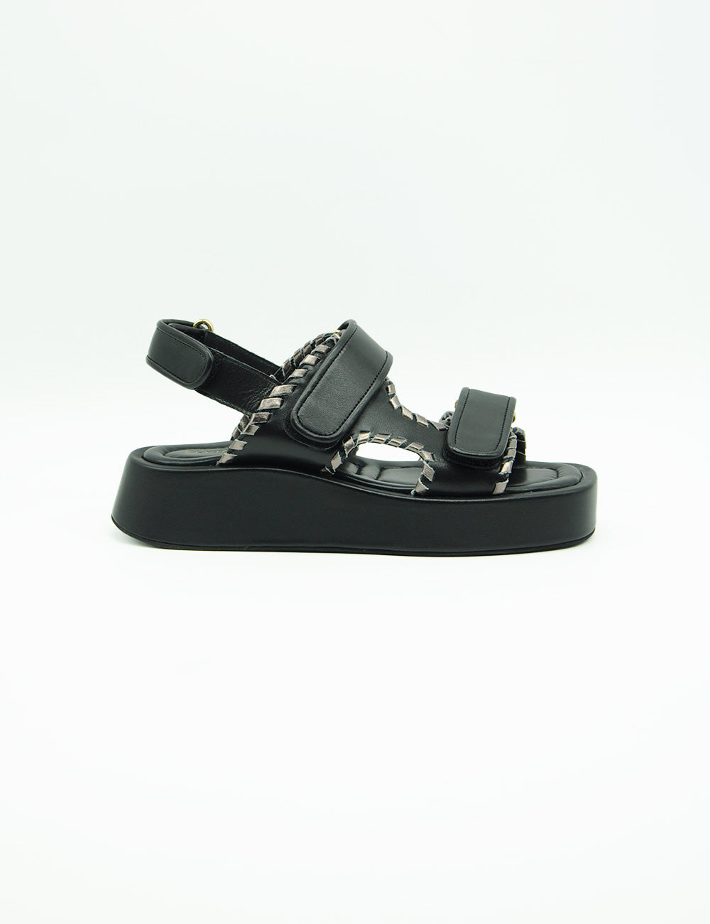 Elvio Zanon Sandalo Nero