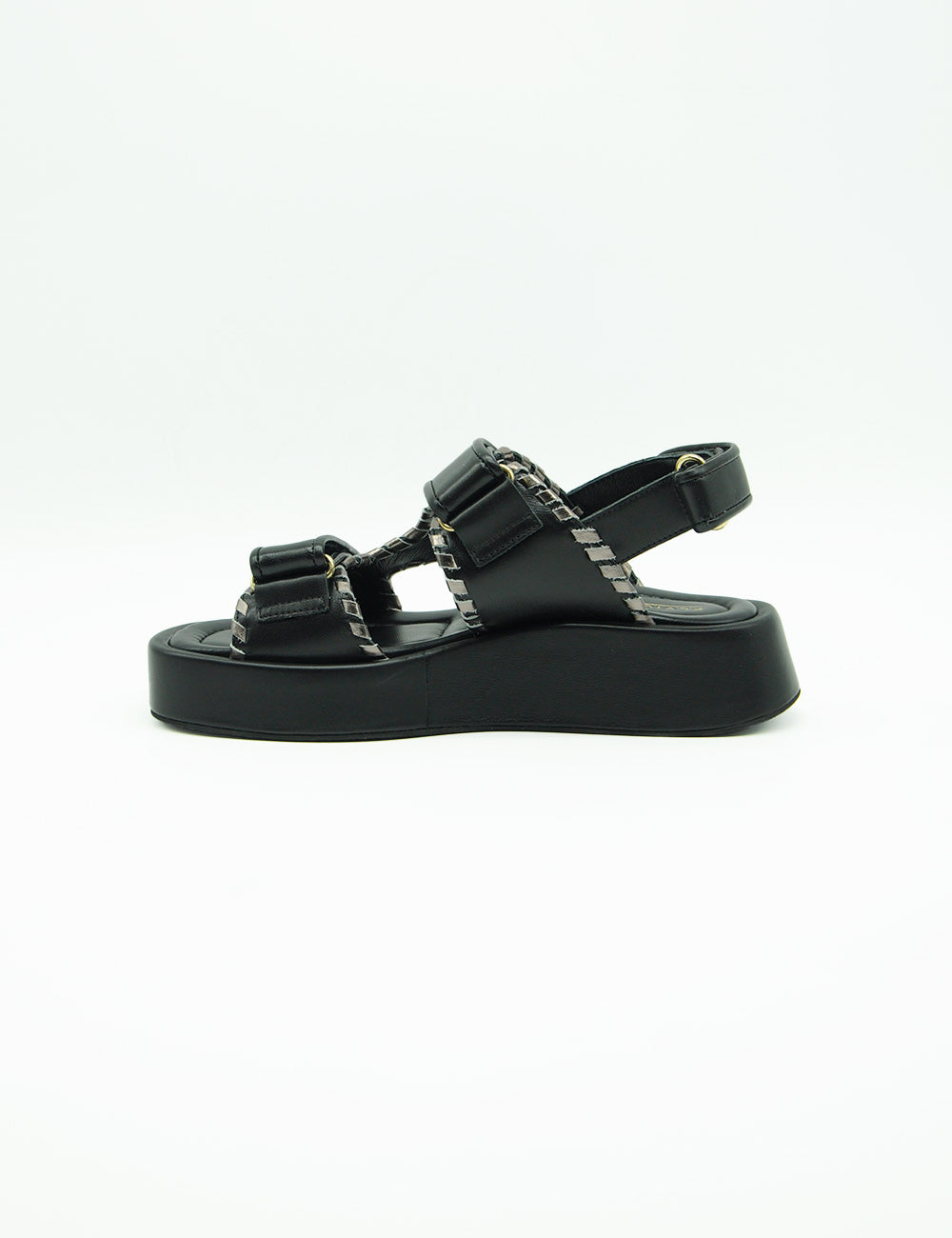 Elvio Zanon Sandalo Nero