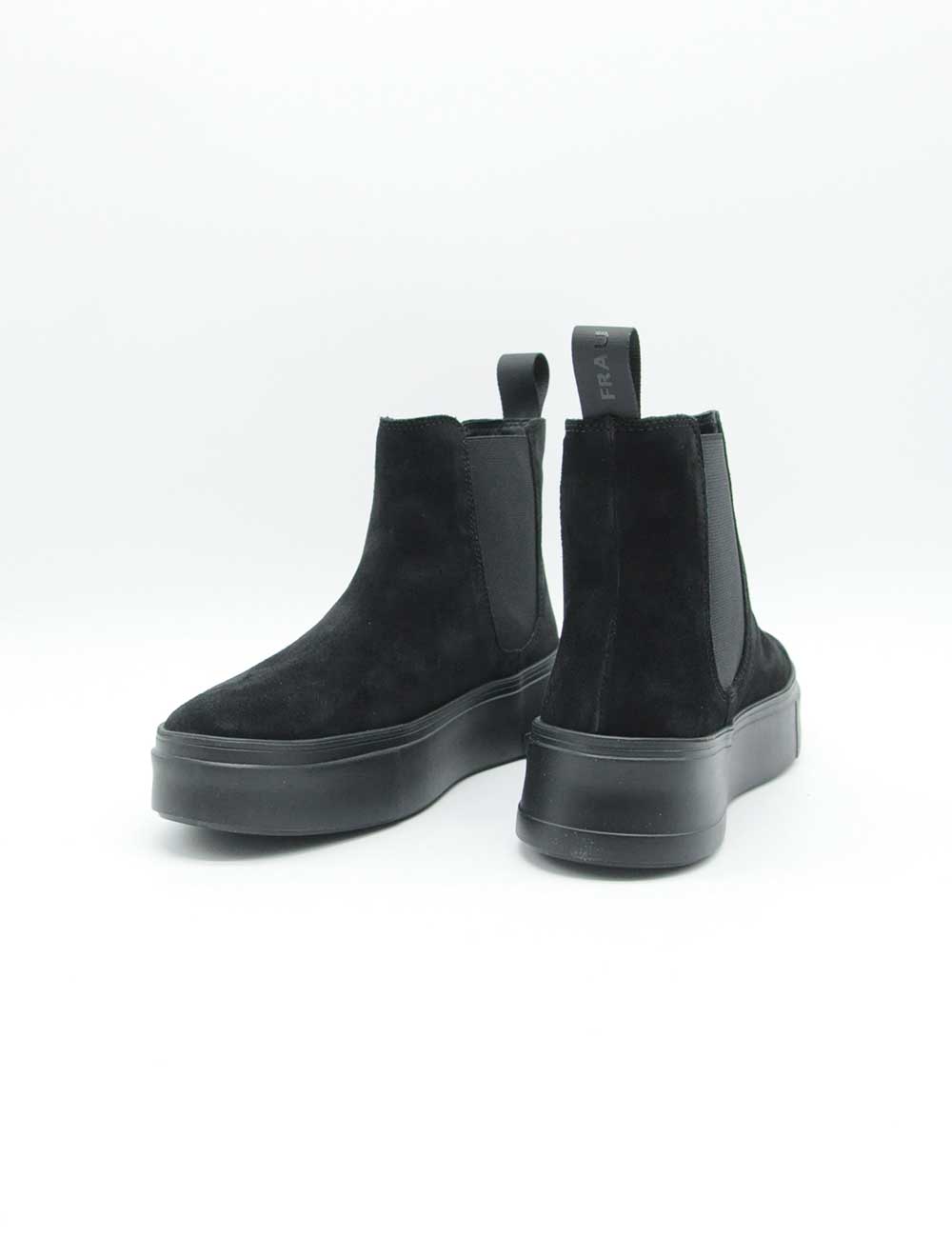 Frau Beatles Suede Nero