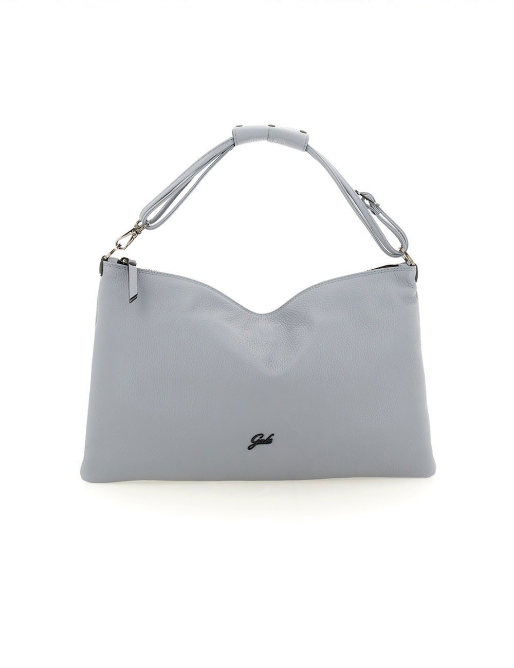 Borsa hobo Gabs Beyoncè EW TG L Rugiada in pelle grigia chiara minimalista con tracolla regolabile