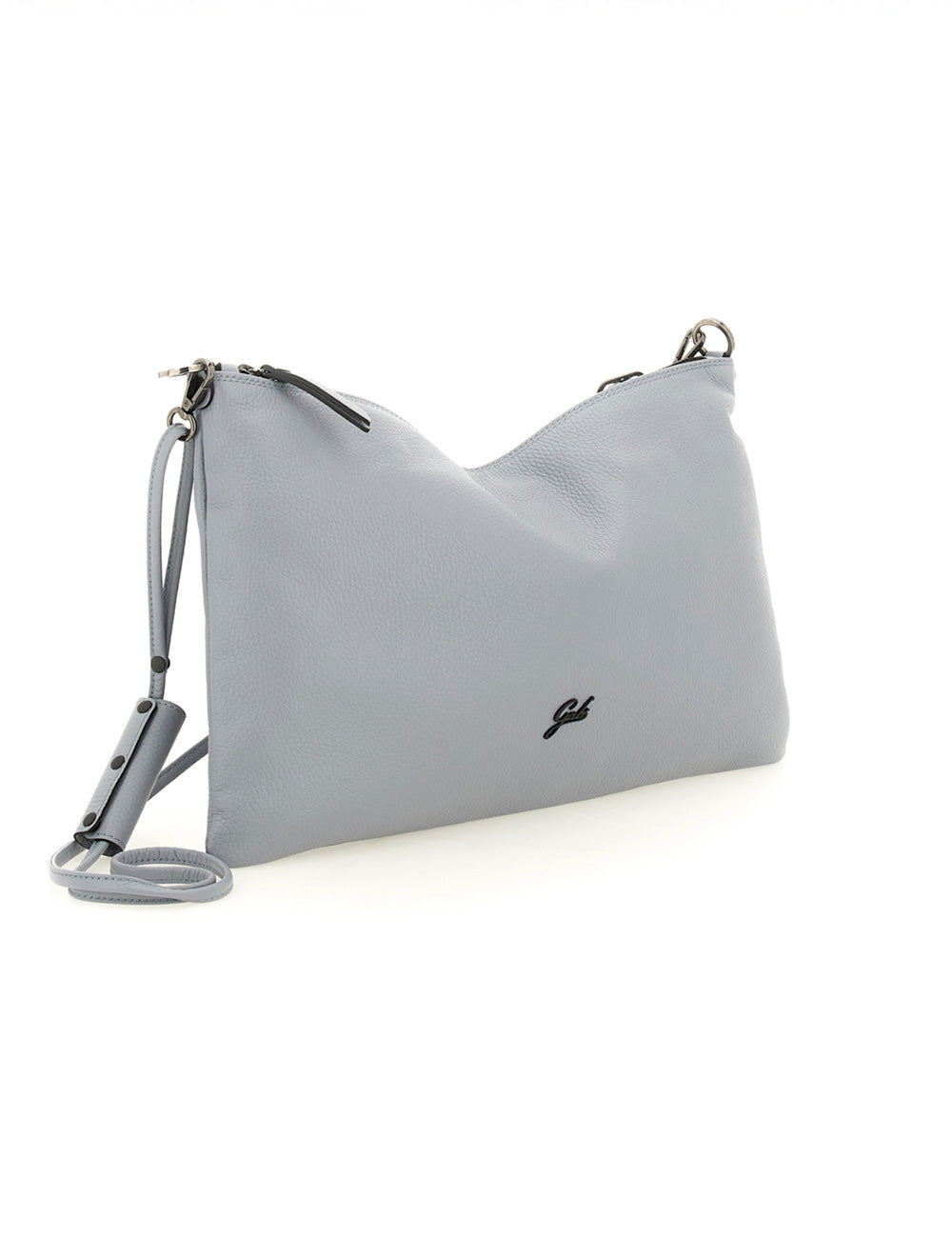 Borsa crossbody Gabs Beyoncé EW TG L Rugiada in pelle grigia chiara minimalista