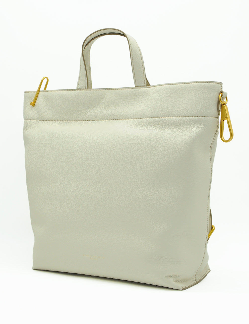 Zaino Zahara Marble Gianni Chiarini grigio chiaro pelle con oro