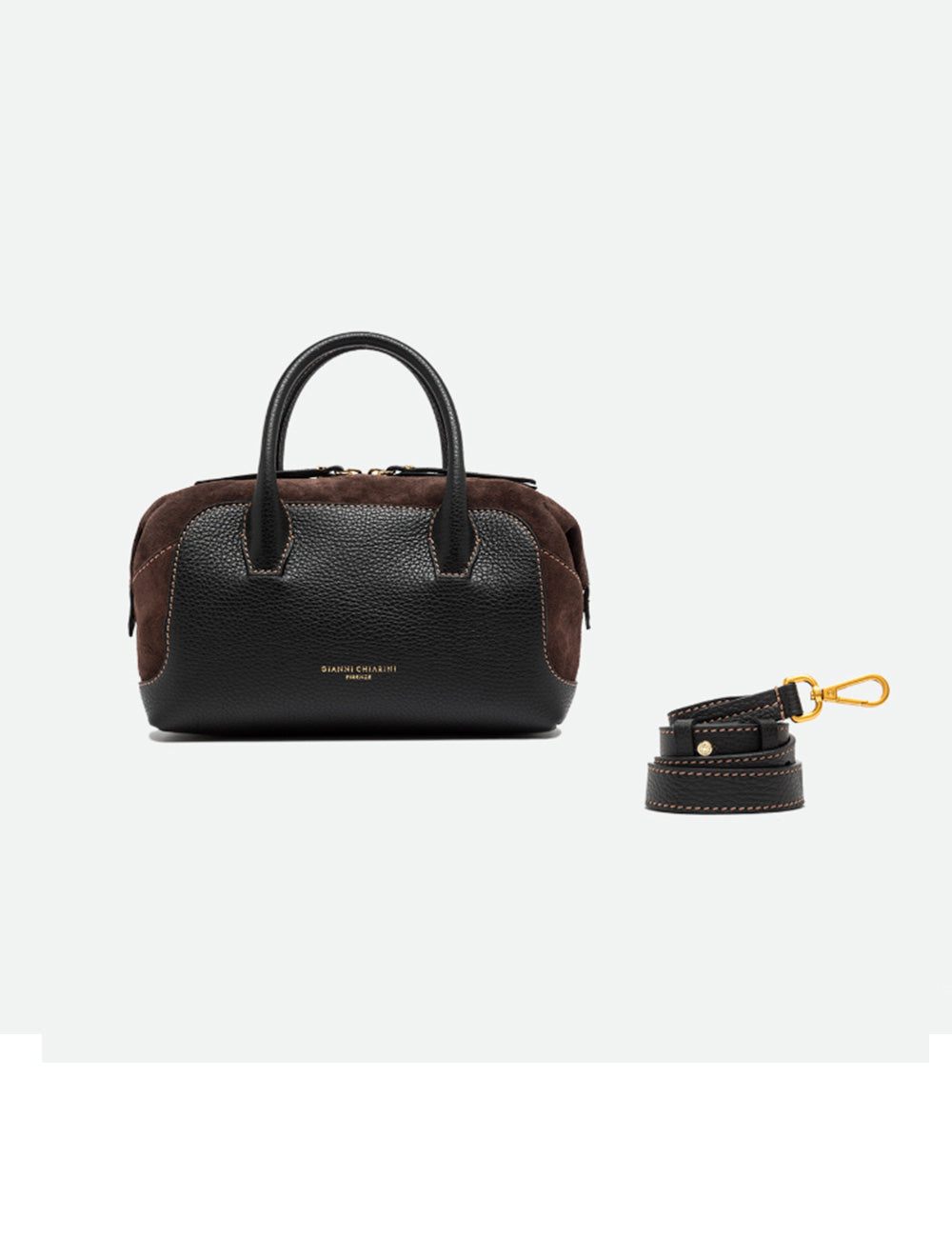Gianni Chiarini Bauletto Gemma Nero Moka