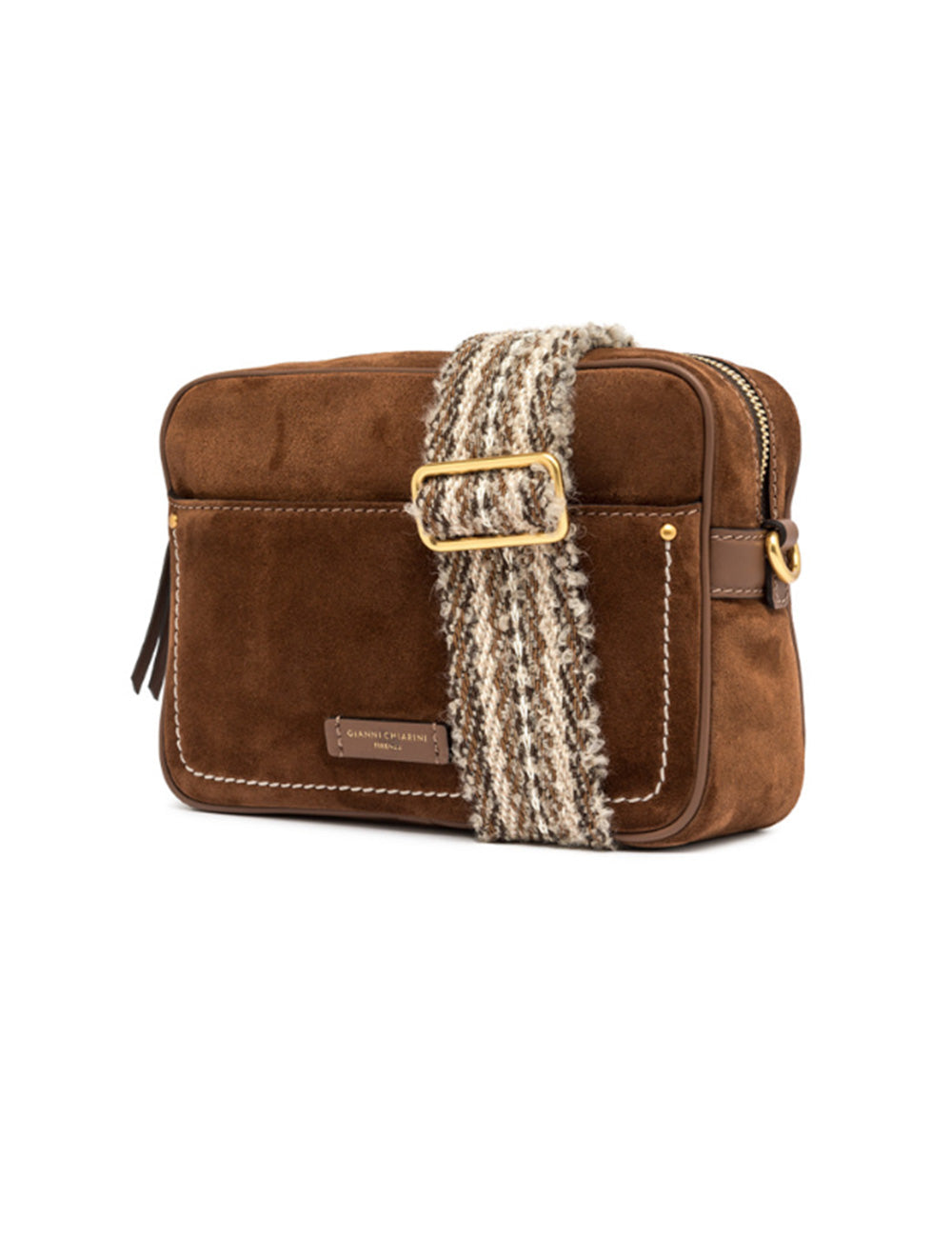 Gianni Chiarini Tracolla Nina Cognac