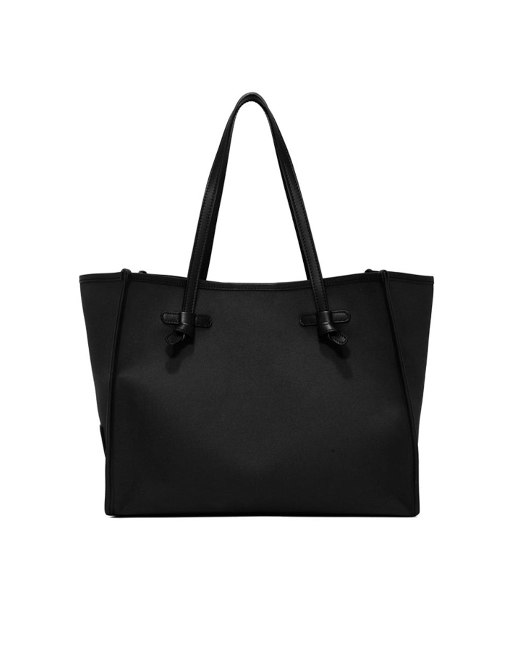 Borsa tote nera Marcella Nero Corda Large di Gianni Chiarini, design minimalista e strutturato