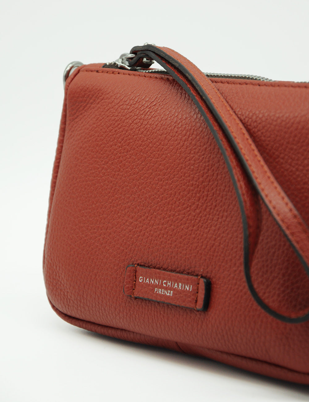 Gianni Chiarini Nora Pouch Small Brick Red
