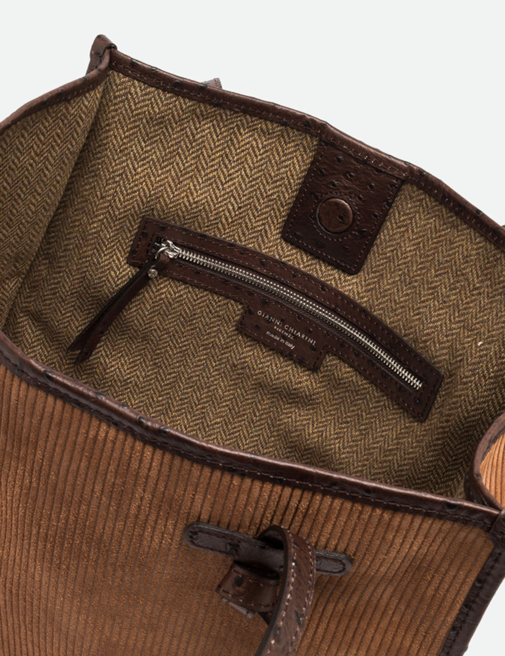 Gianni Chiarini Marcella Tomboy Large Cognac