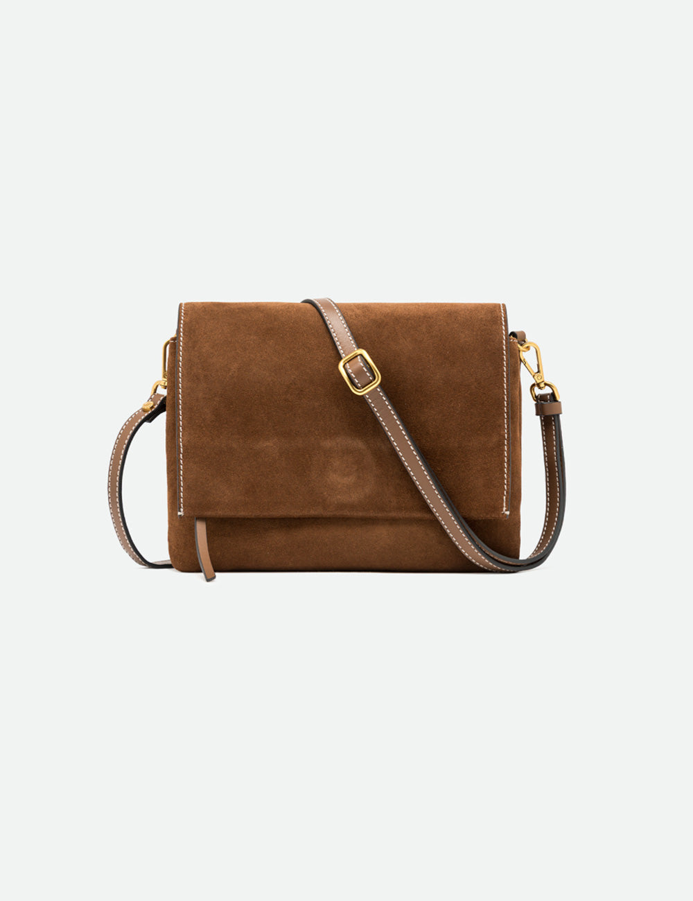 Gianni Chiarini Tracolla Three Cognac