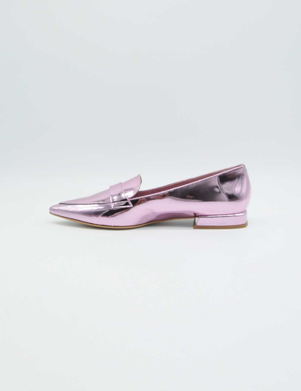 Mocassin en pierre rose Giancarlo Paoli