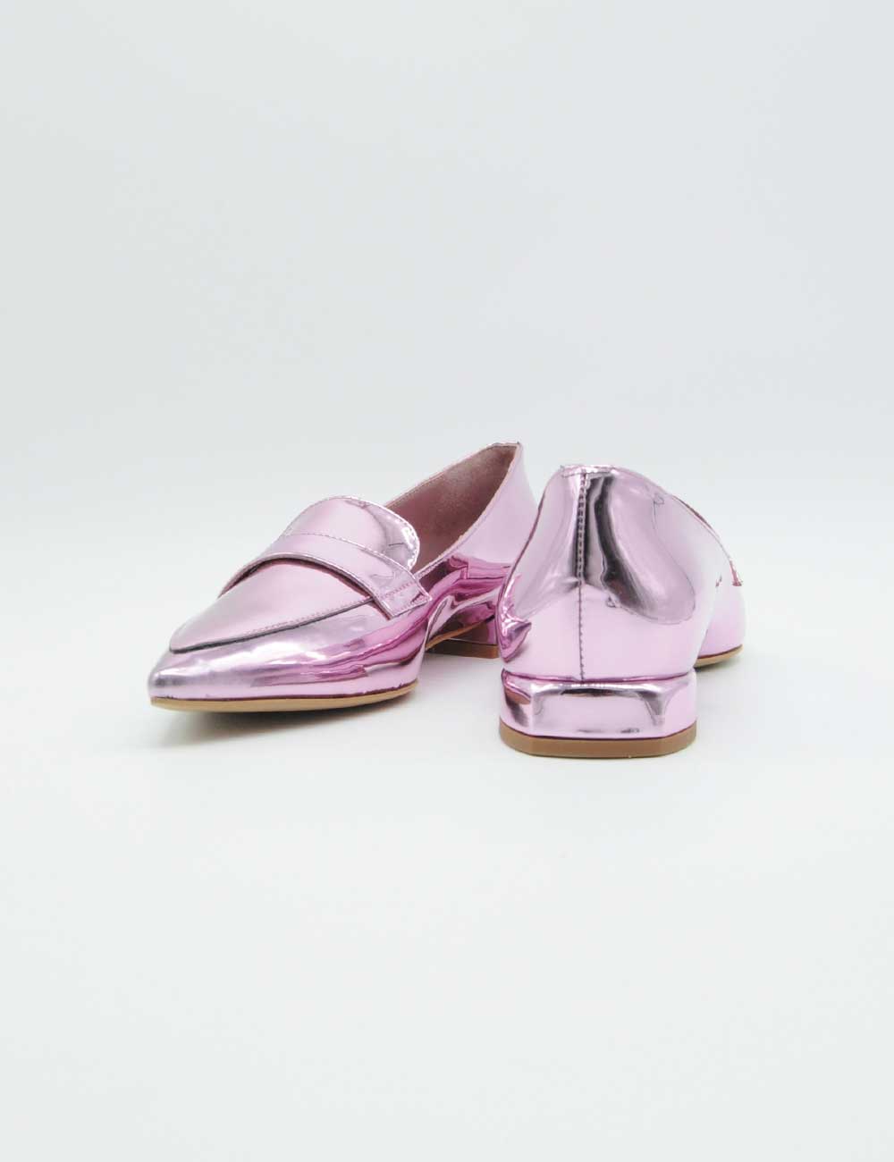 Mocassin en pierre rose Giancarlo Paoli