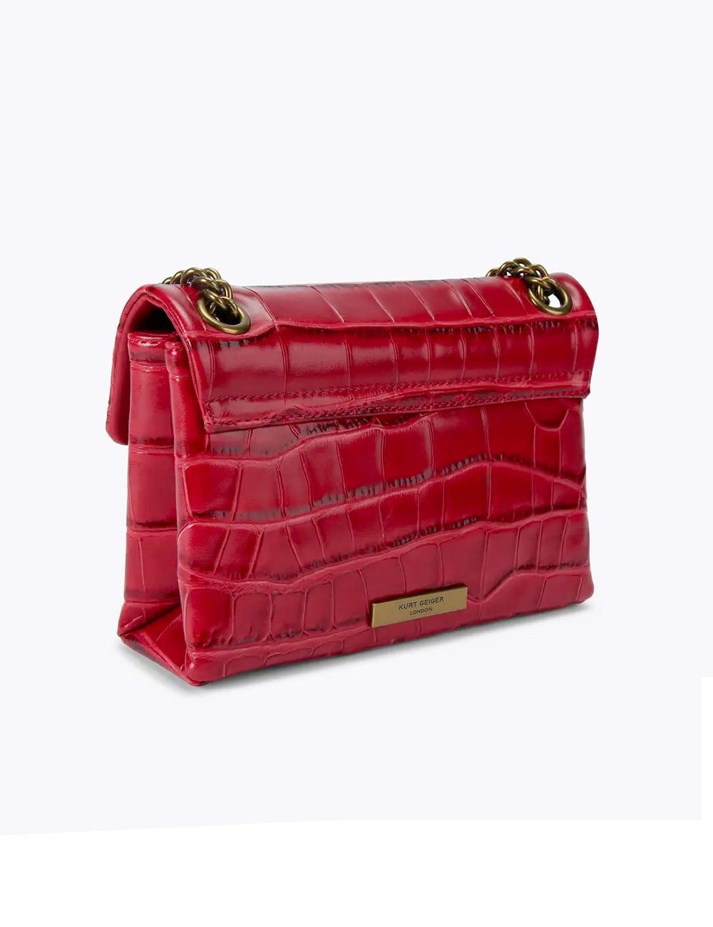 Kurt Geiger Mini Kensington Red Croc