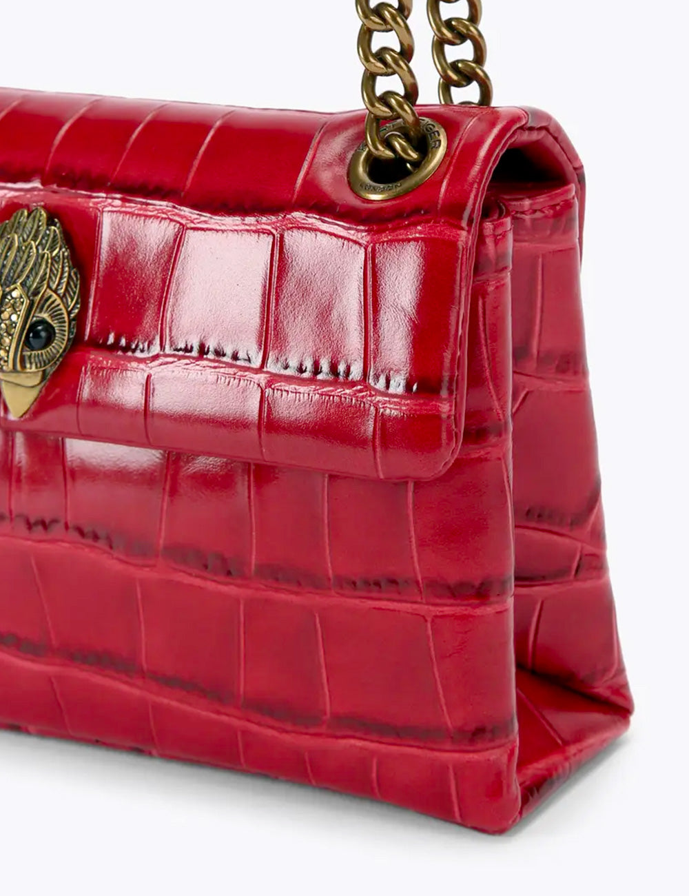 Kurt Geiger Mini Kensington Red Croc