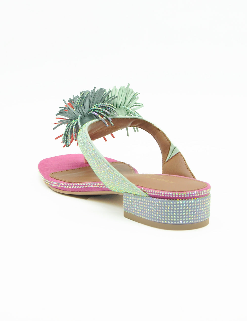 Kurt Geiger Sandalo Pom Pom Flat