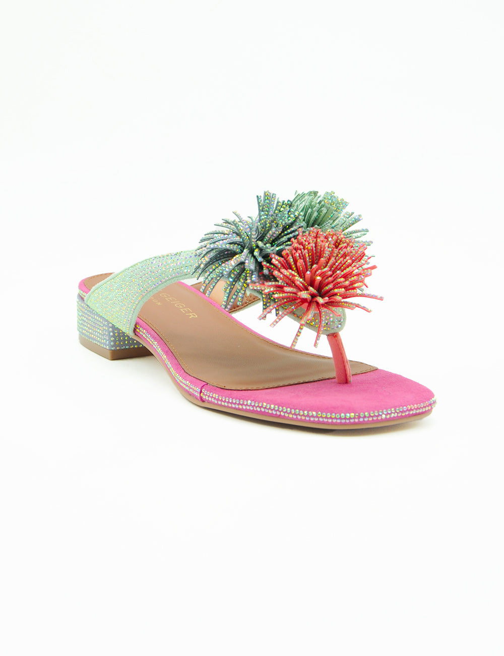 Kurt Geiger Sandalo Pom Pom Flat